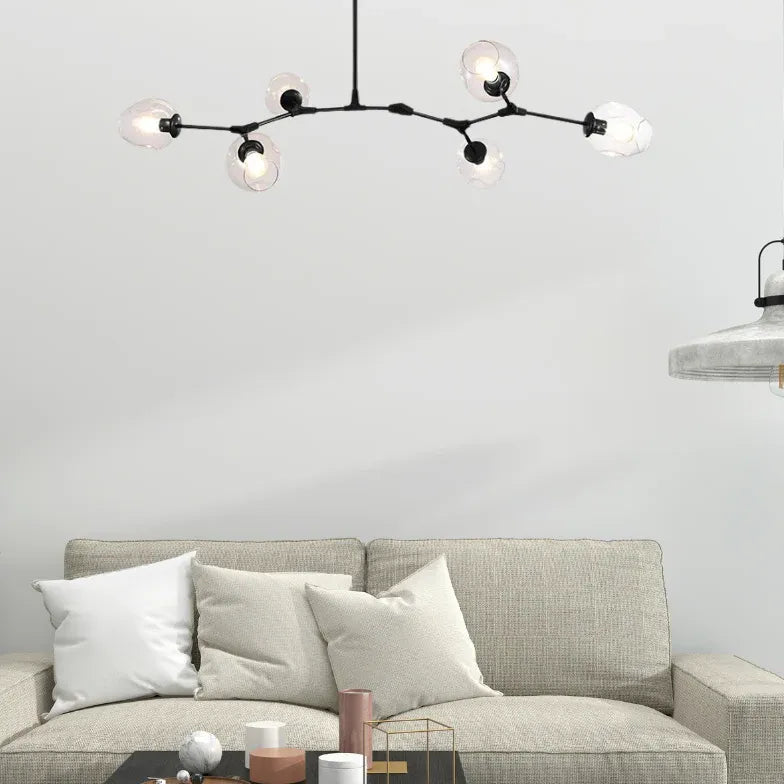 Pendelleuchte Glas Schwarz im nordischen schlichten Stil - Clowas.de