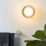 runde wandleuchte led moderne minimalistische nordische design - Clowas.de