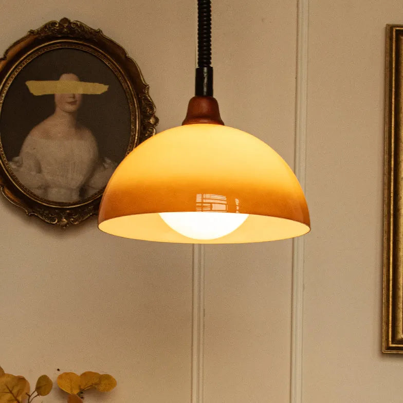hängelampe glas vintage elegante design einfache anwendung - Clowas.de