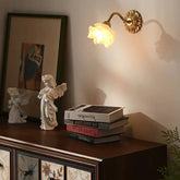 Vintage Wandleuchte mit Schalter moderne Blumendekoration - Clowas.de