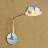 Wand Leselampe schwenkbar im Vintage-industriellen Design - Clowas.de
