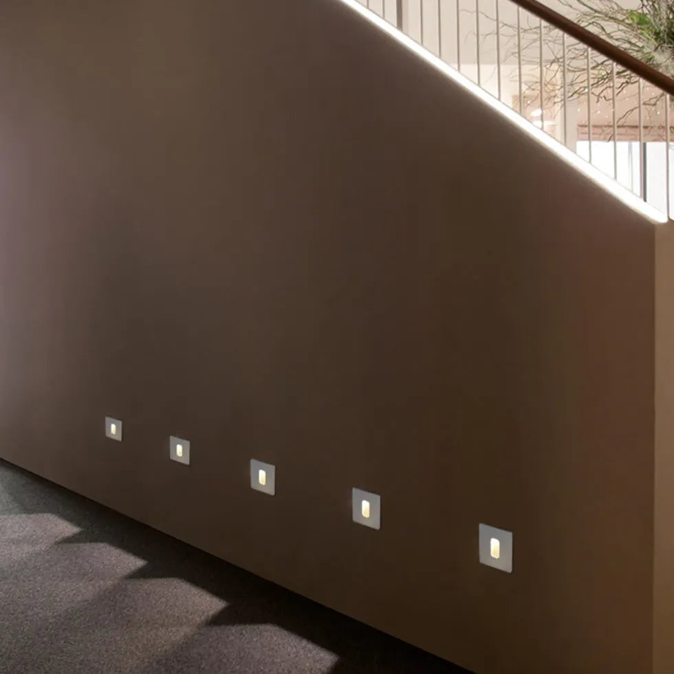 Wandeinbauleuchten LED Treppe für stilvolle Außenbeleuchtung - Clowas.de