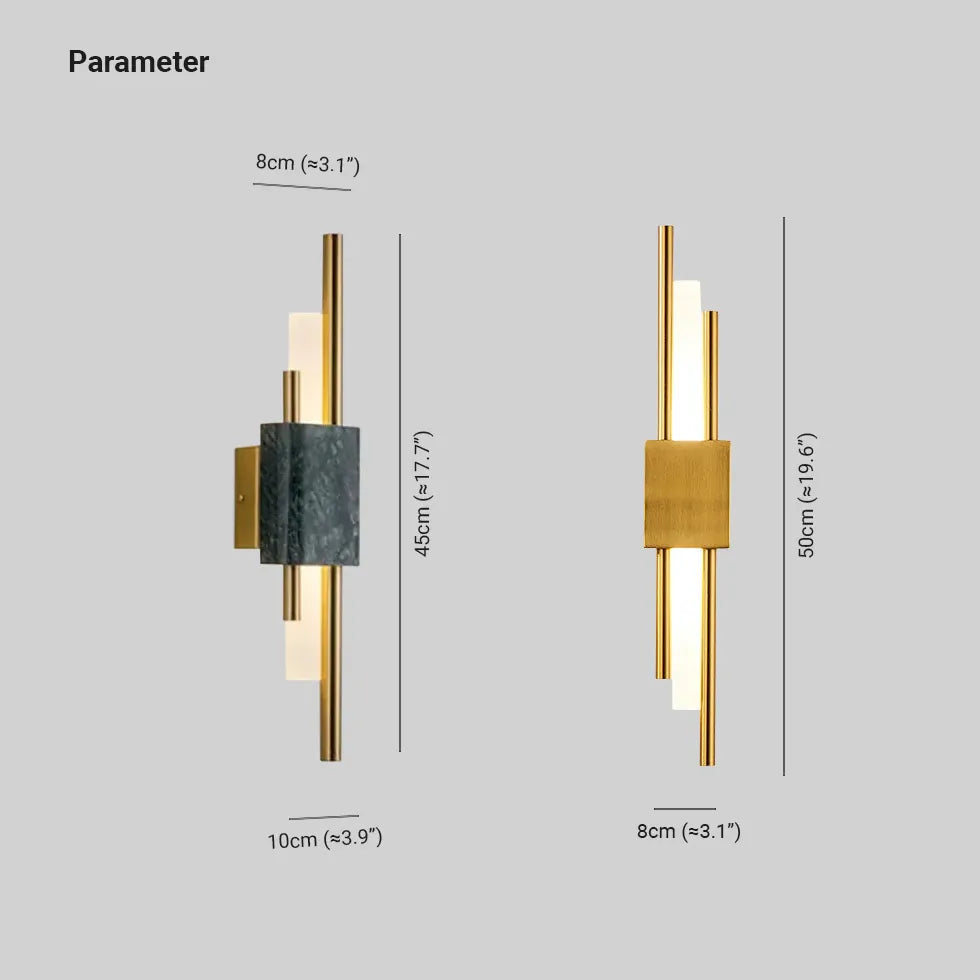 wandleuchte 2-flammig weiß elegante nordische moderne - Clowas.de