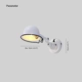 Wandleuchte außen rund nordisch minimalistisch Eisenkunst - Clowas.de