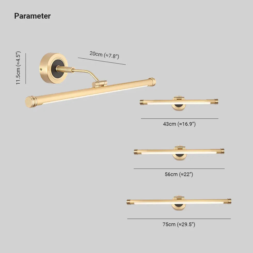 Wandleuchte Bad Vintage im modernen goldenen Stil - Clowas.de