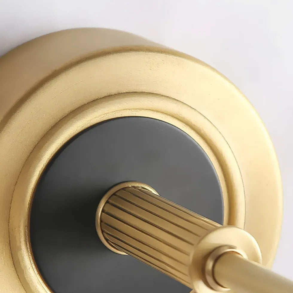 Wandleuchte Bad Vintage im modernen goldenen Stil - Clowas.de