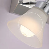 Wandleuchte Badezimmer LED im einfachen wasserfesten Design - Clowas.de