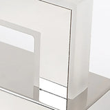 Wandleuchte Badezimmer weiß rechteckige Kristalle Design - Clowas.de