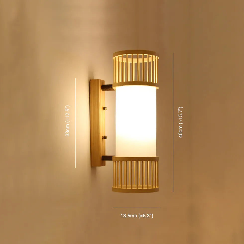 Wandleuchte Bambus stilvolle Gestaltung für modernes Zuhause - Clowas.de