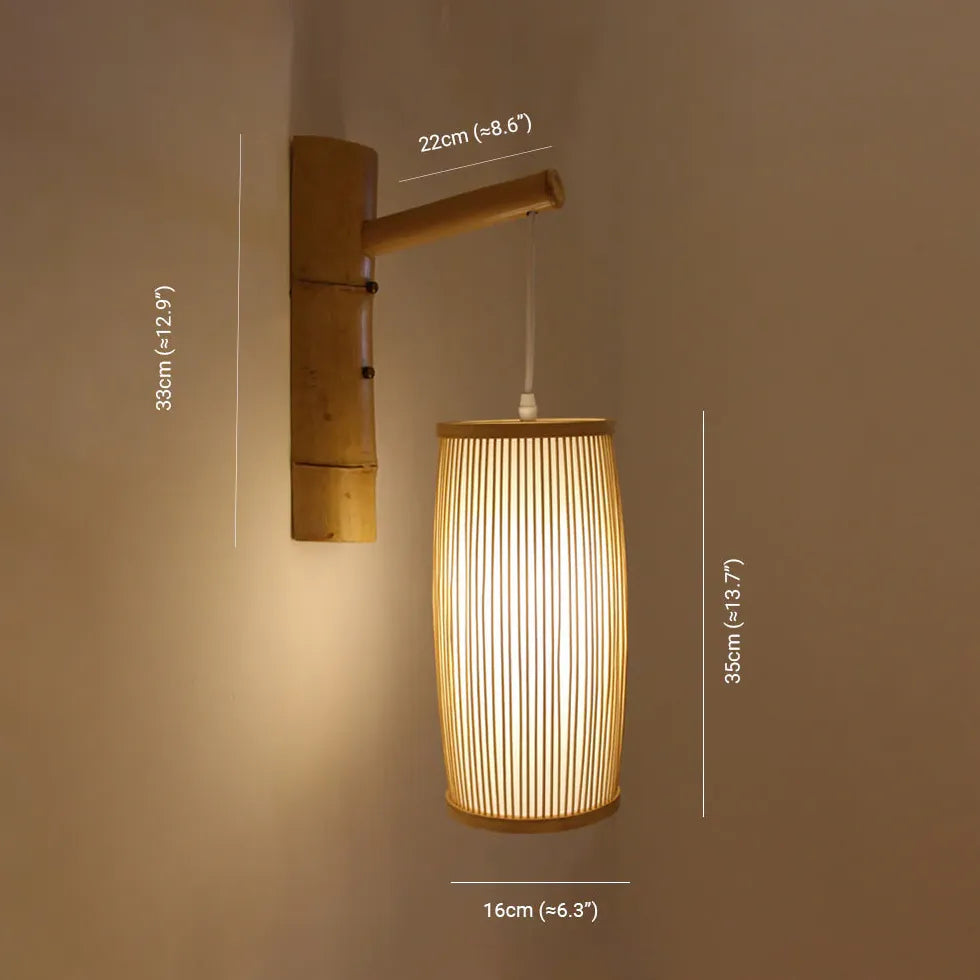 Wandleuchte Bambus stilvolle Gestaltung für modernes Zuhause - Clowas.de