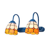 Wandleuchte bunt im retro Blumenstil amerikanisch - Clowas.de