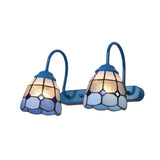 Wandleuchte bunt im retro Blumenstil amerikanisch - Clowas.de