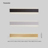 wandleuchte eckig schwarz rechteckig modernes design - Clowas.de