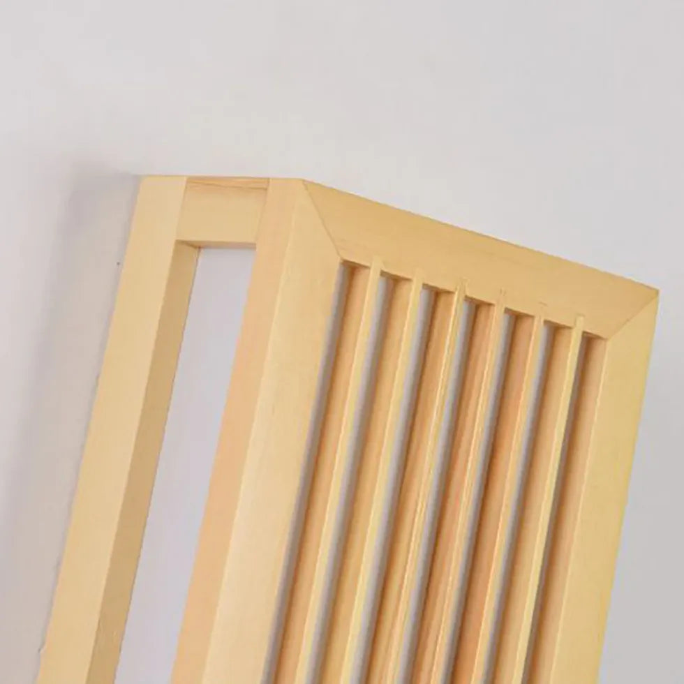 wandleuchte flach design nordisch schlichtes Holz - Clowas.de