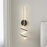 wandleuchte flach weiß Minimalistische moderne Linienführung - Clowas.de