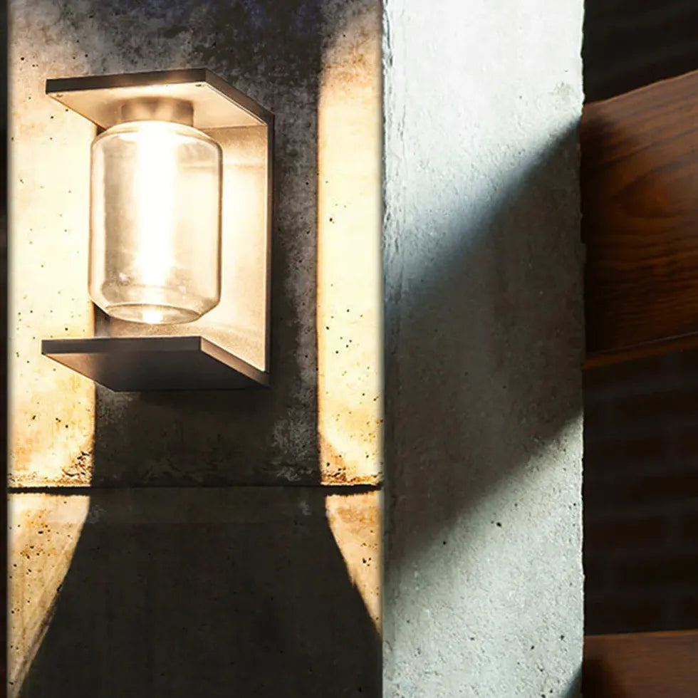 wandleuchte glas modern stilvolle beleuchtung für außen - Clowas.de