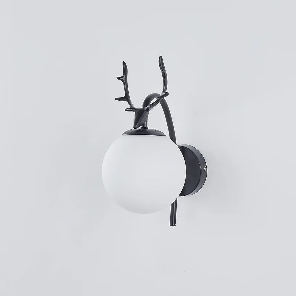 Wandleuchte Glas Weiß moderne skandinavische Wohnideen - Clowas.de