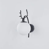 Wandleuchte Glas Weiß moderne skandinavische Wohnideen - Clowas.de