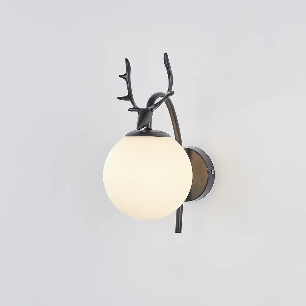 Wandleuchte Glas Weiß moderne skandinavische Wohnideen - Clowas.de