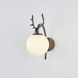 Wandleuchte Glas Weiß moderne skandinavische Wohnideen - Clowas.de