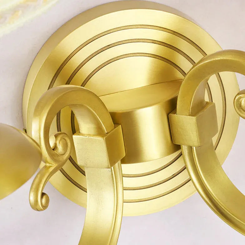 Wandleuchte Gold Antik nordischer Luxus minimalistisch - Clowas.de