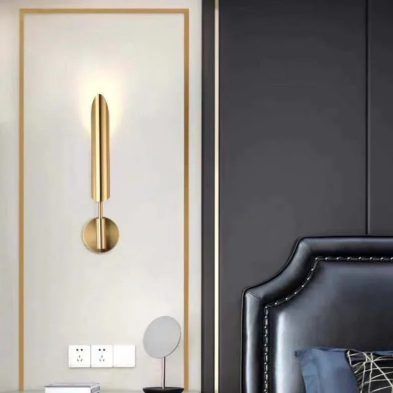 wandleuchte gold ohne stromanschluss nordisch minimalistisch elegant - Clowas.de