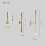 wandleuchte gold ohne stromanschluss nordisch minimalistisch elegant - Clowas.de