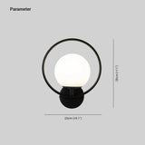 wandleuchte gold rund für modernes minimalistisches Schlafzimmer - Clowas.de