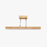 Wandleuchte Holz Eiche aus drehbarem Massivholz Design - Clowas.de