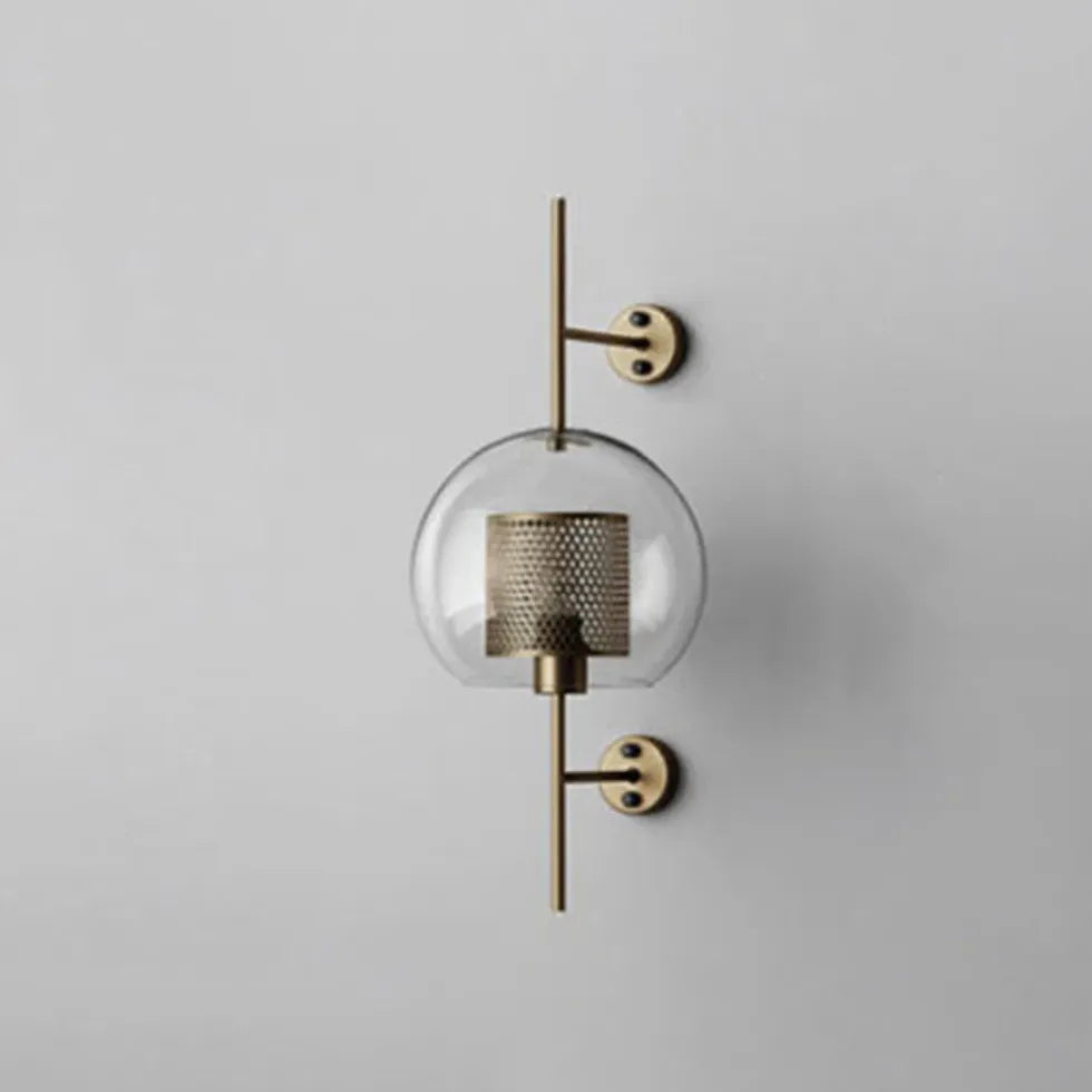 Wandleuchte innen design Glasball Modern minimalistisch - Clowas.de