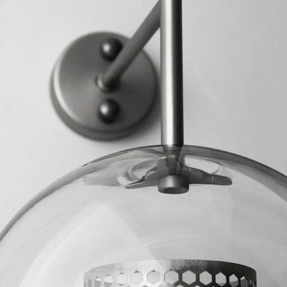 Wandleuchte innen design Glasball Modern minimalistisch - Clowas.de