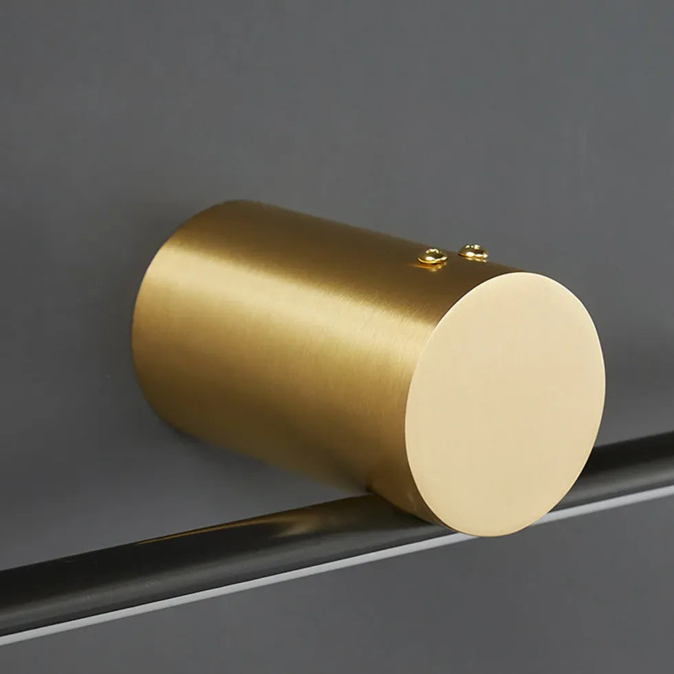 Wandleuchte innen schwarz gold im modernen einfachen Design - Clowas.de