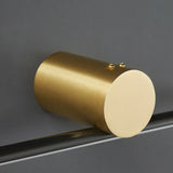 Wandleuchte innen schwarz gold im modernen einfachen Design - Clowas.de