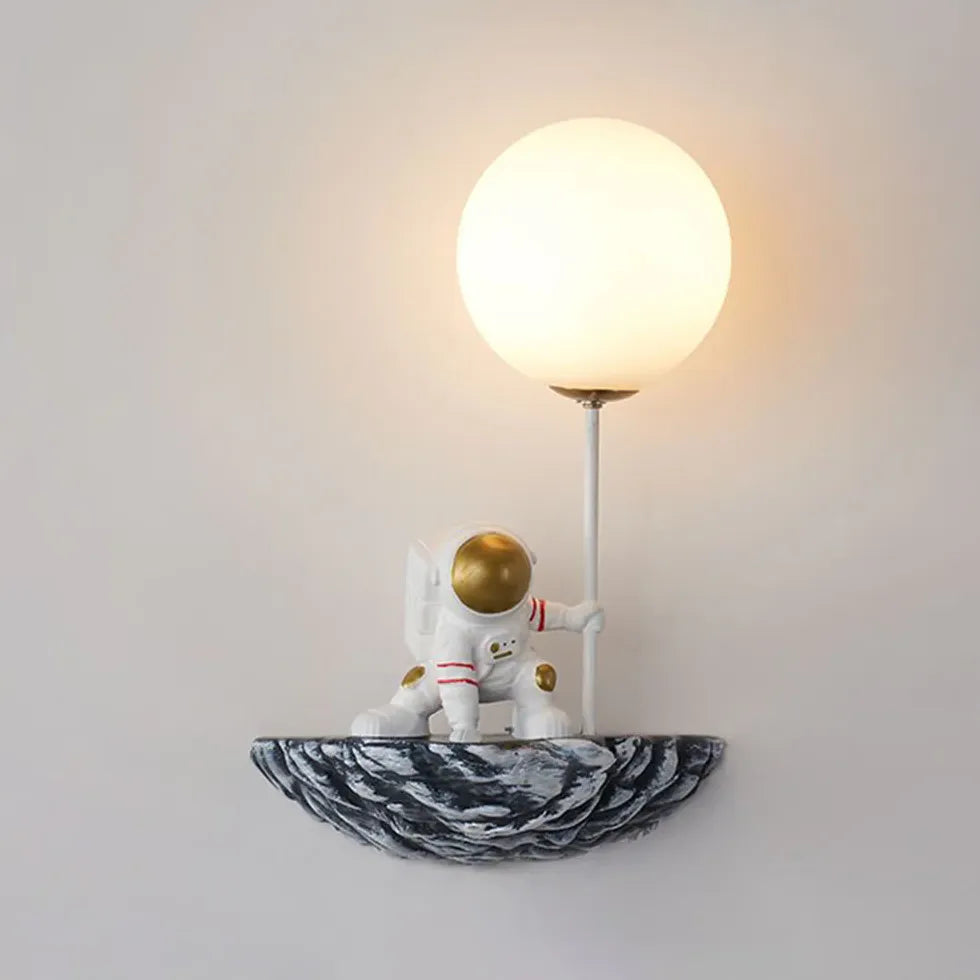 wandleuchte jugendzimmer moderne astronauten design leuchte - Clowas.de