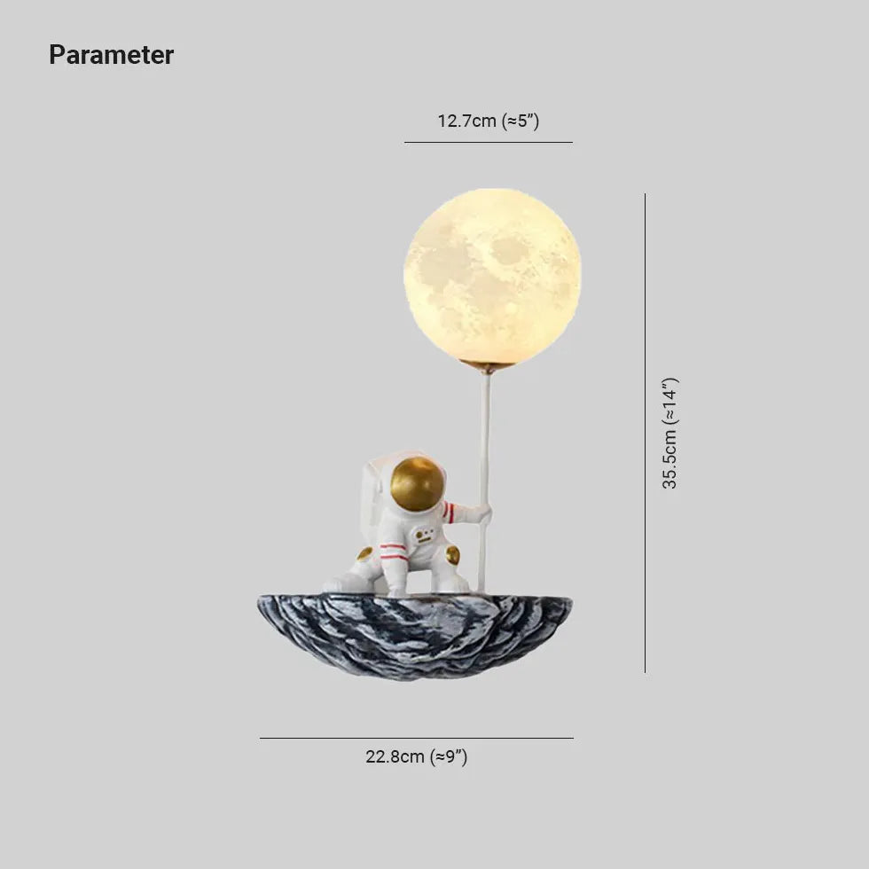 wandleuchte jugendzimmer moderne astronauten design leuchte - Clowas.de