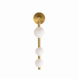 wandleuchte led wohnzimmer Moderne elegante goldene Akzente - Clowas.de