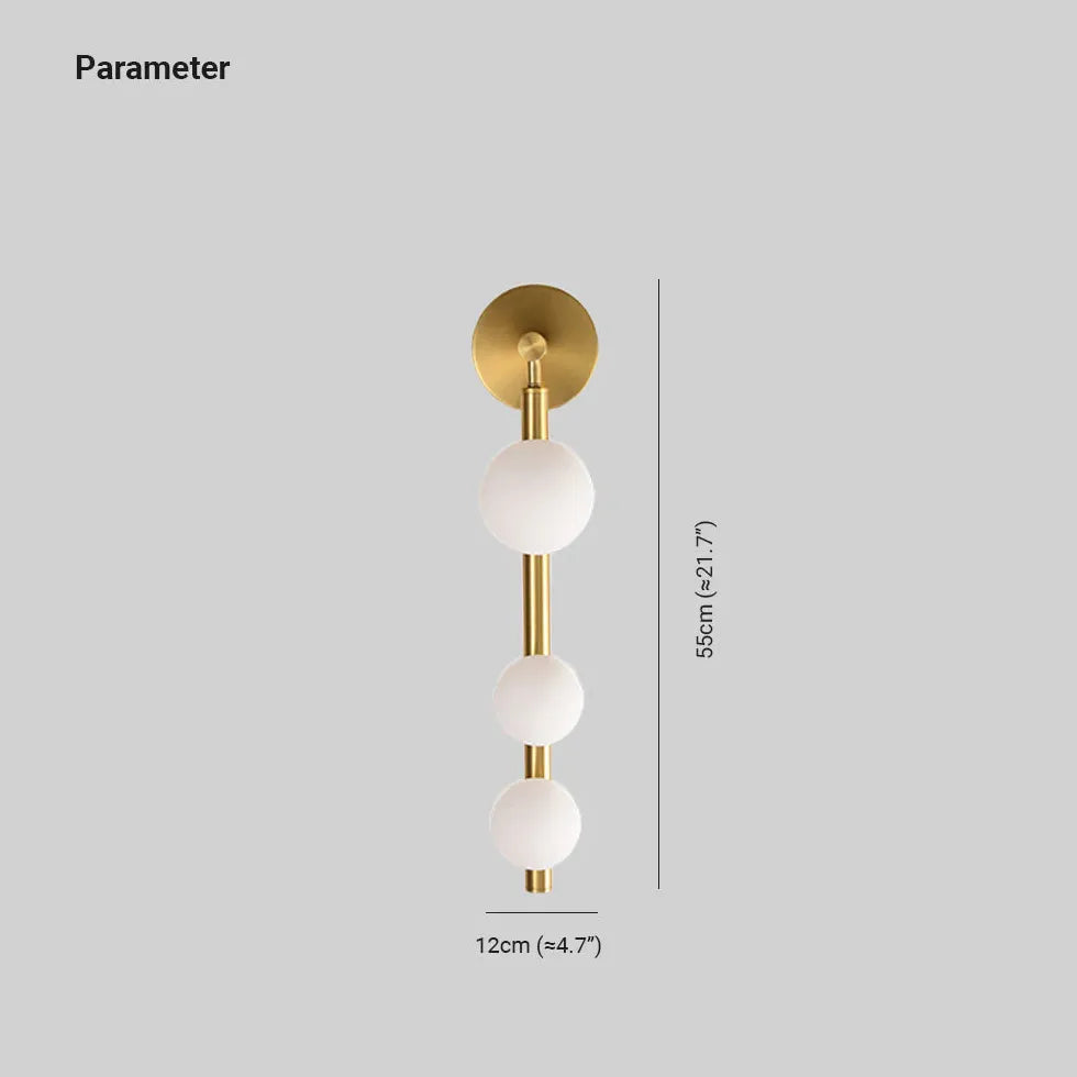 wandleuchte led wohnzimmer Moderne elegante goldene Akzente - Clowas.de