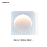 wandleuchte led wohnzimmer moderne weiße moon lampen - Clowas.de