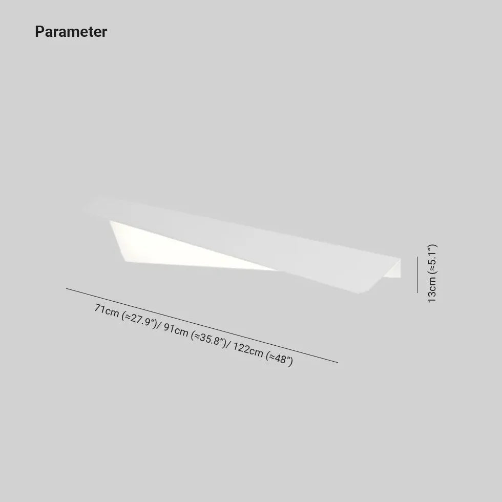 Wandleuchte minimalistisch weiß moderne elegante Beleuchtung - Clowas.de