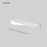 Wandleuchte minimalistisch weiß moderne elegante Beleuchtung - Clowas.de