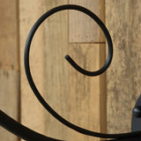 Wandleuchte mit Arm elegante Außenbeleuchtung in Schwarz - Clowas.de