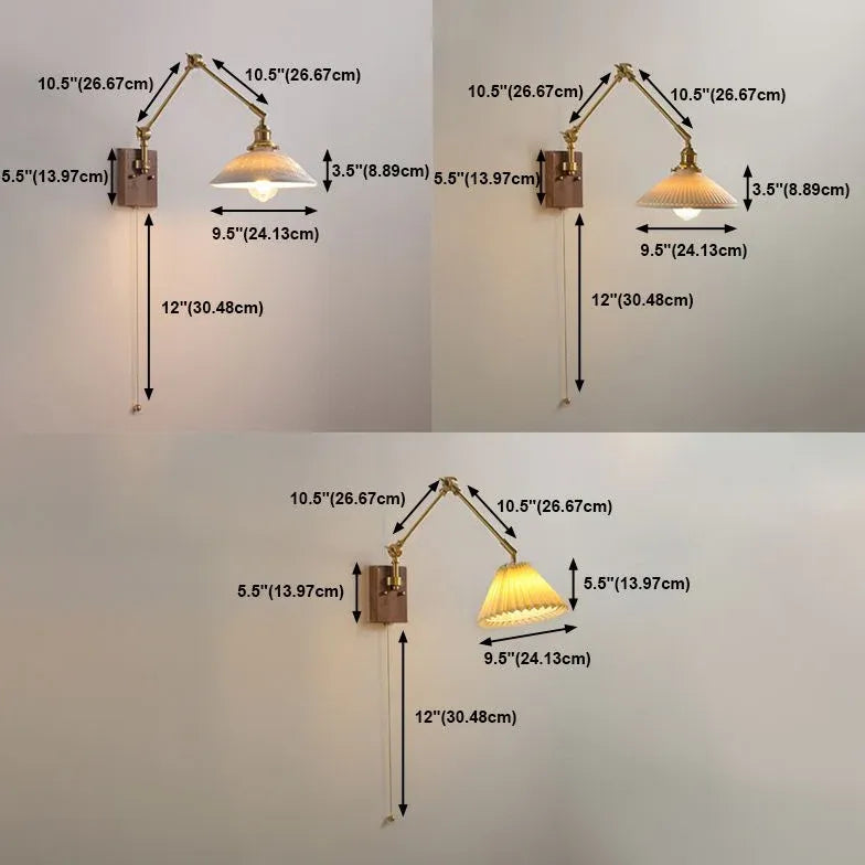 Wandleuchte mit beweglichem Arm modern und schlicht - Clowas.de