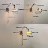 Wandleuchte mit beweglichem Arm modern und schlicht - Clowas.de