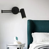 Wandleuchte mit Leselampe nordisch schlicht Faltarm - Clowas.de