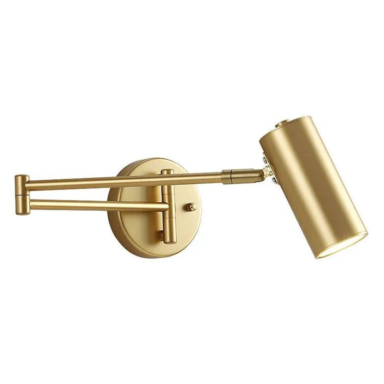 Wandleuchte mit Leselampe nordisch schlicht Faltarm - Clowas.de