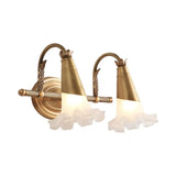 wandleuchte modern wohnzimmer stilvolle vintage blumen - Clowas.de