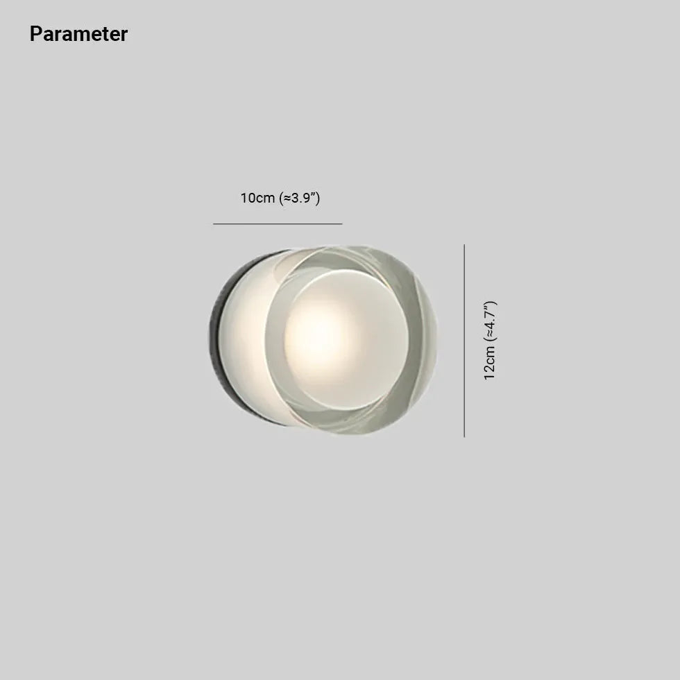 Wandleuchte rund led für moderne Außenbeleuchtung - Clowas.de