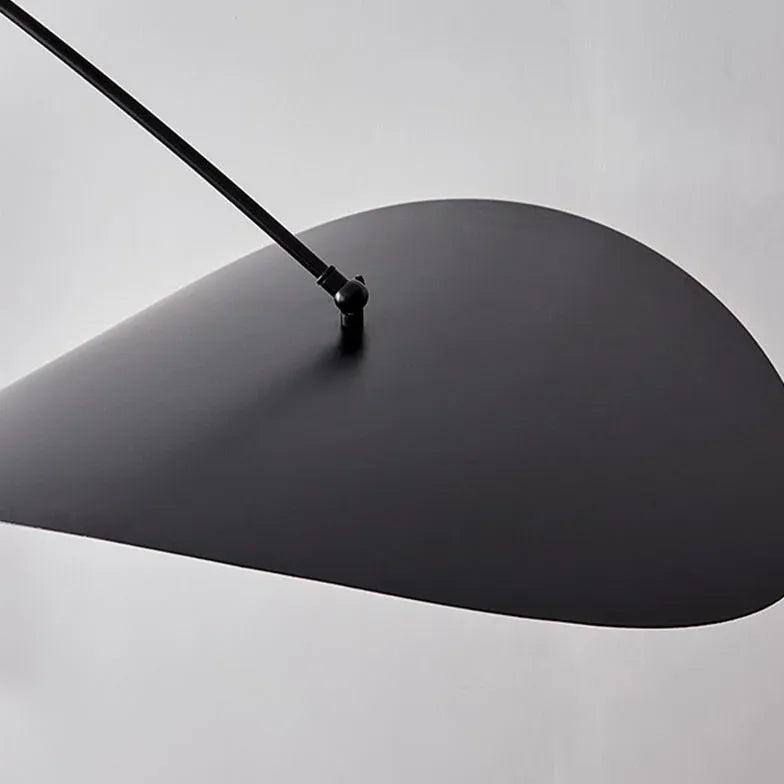 Wandleuchte rund schwarz elegante moderne Beleuchtung - Clowas.de