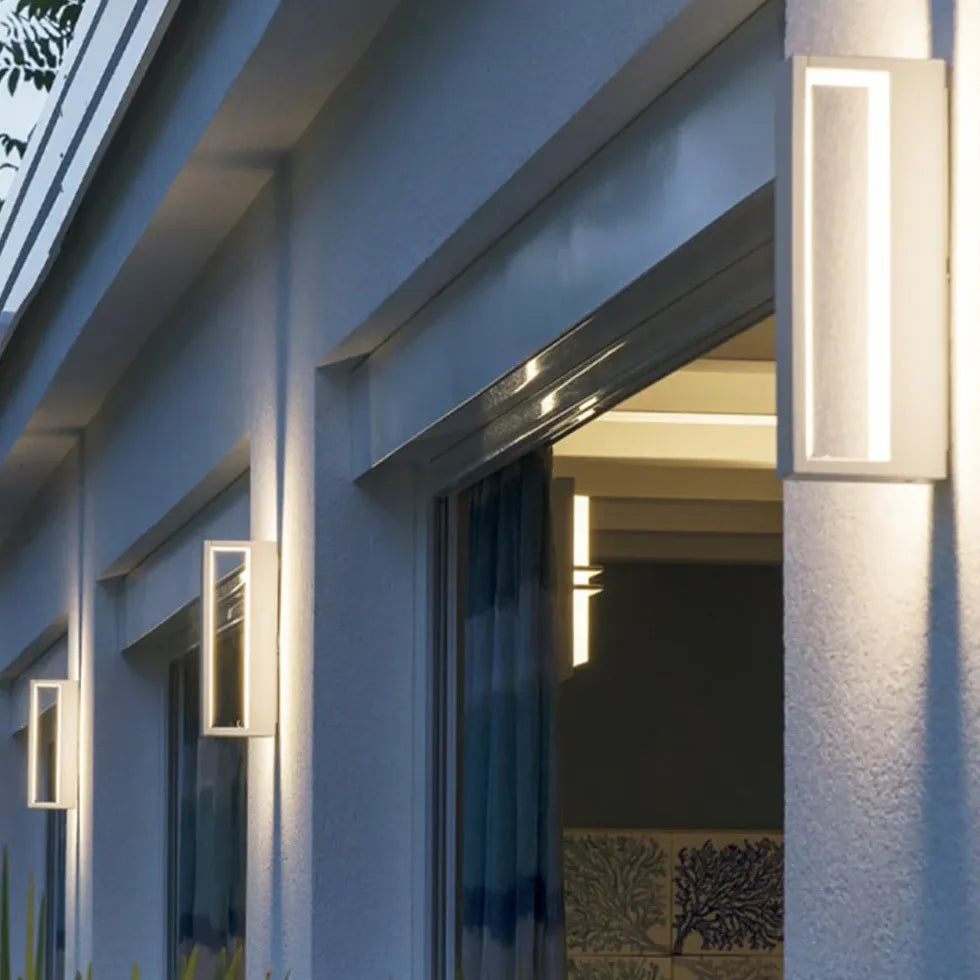 wandleuchte schirm schwarz modernes Design für Garten - Clowas.de