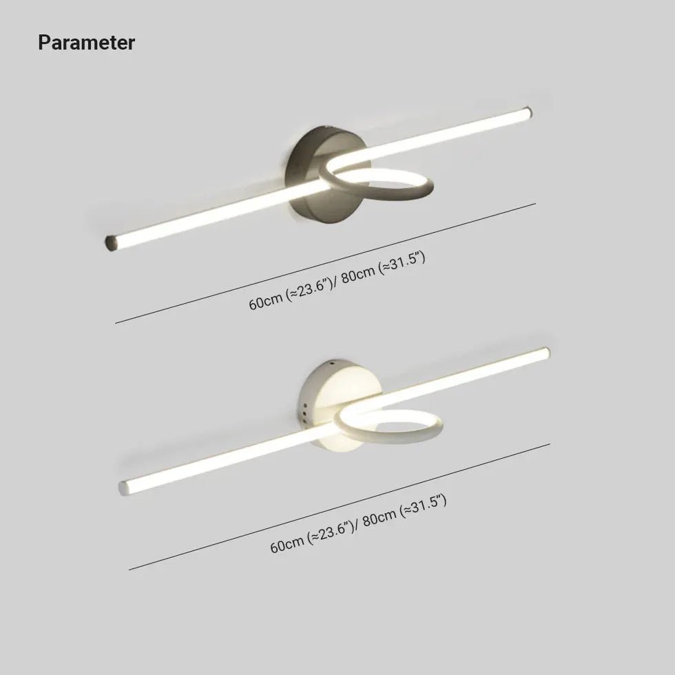 Wandleuchte schwarz Badezimmer im modernen nordischen Stil - Clowas.de